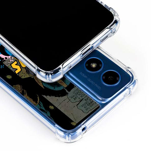 Marvel Classic Comics Thanos Moto G 5G (2024) Clear Case